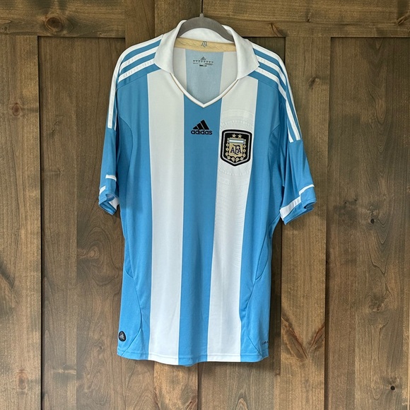 adidas Other - NWOT Adidas Men’s Argentina National Team Soccer Jersey, Size XL